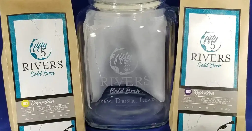 The Fifty5 Rivers Cold Brew Coffee Kit