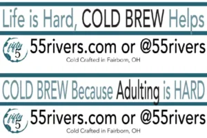 Bumper Magnets by Fifty5 Rivers