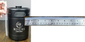 cold brew coffee nitro keg step 2