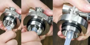 cold brew coffee nitro keg step 3